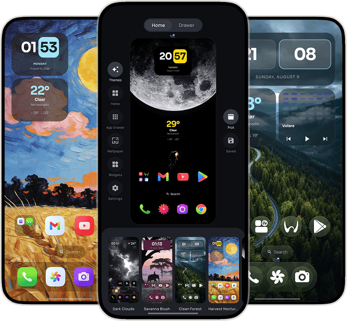 One4Home launcher Studio and personalized Android home screens